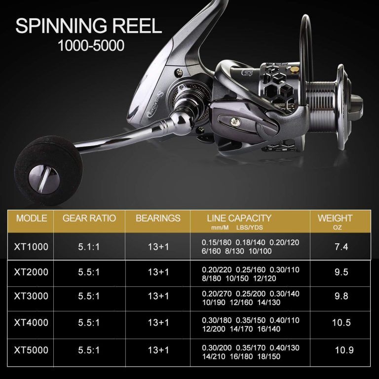 Spinning Reel Sizes 101: Choosing the Right Spinning Reel Size (2024)